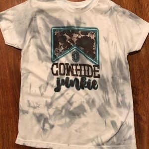 Youth Large hand dyed Cowhide Junkie Tee